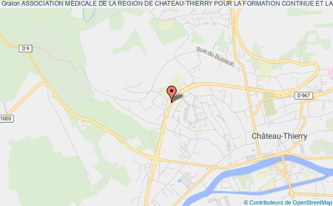 ASSOCIATION MEDICALE DE LA REGION DE CHATEAU-THIERRY POUR LA FORMATION CONTINUE ET LA PROMOTION PROFESSIONNELLE