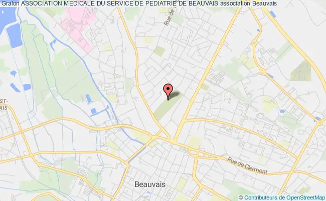 plan association Association Medicale Du Service De Pediatrie De Beauvais Beauvais