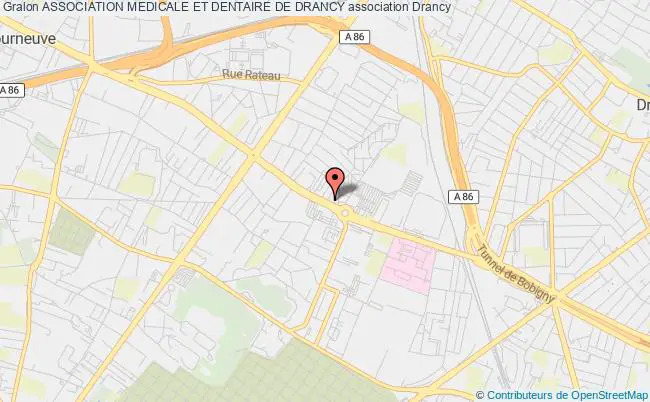plan association Association Medicale Et Dentaire De Drancy Drancy