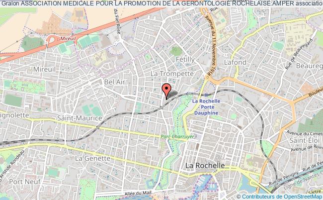 plan association Association Medicale Pour La Promotion De La Gerontologie Rochelaise:amper La Rochelle