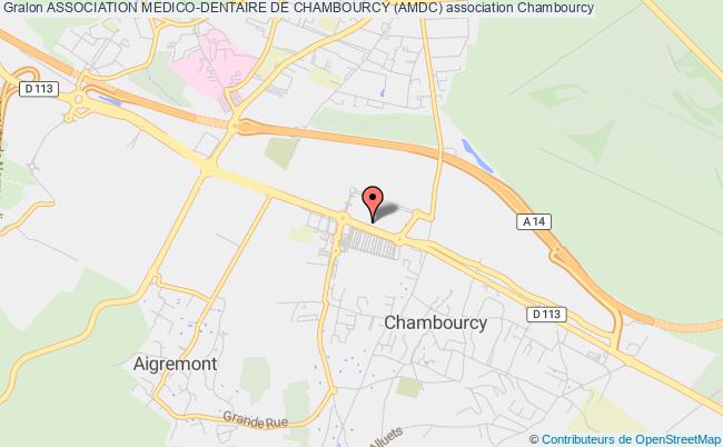 plan association Association Medico-dentaire De Chambourcy (amdc) Chambourcy