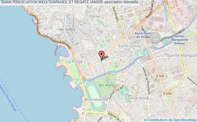 plan association Association Mediterranee Et Regate (amer) Marseille