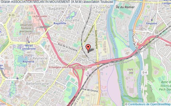 plan association Association Melan In Mouvement (a.m.m) Toulouse