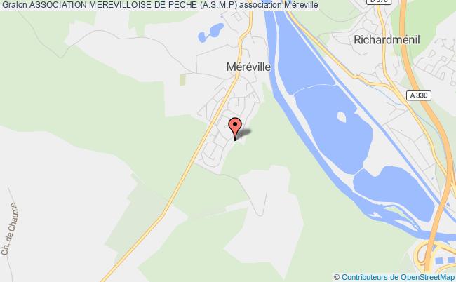 plan association Association Merevilloise De Peche (a.s.m.p) Méréville