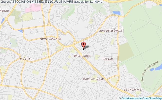 plan association Association Mesjed Ennour Le Havre Le    Havre