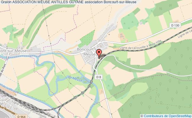 plan association Association Meuse Antilles Guyane Boncourt-sur-Meuse
