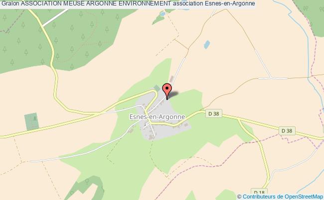 plan association Association Meuse Argonne Environnement Esnes-en-Argonne