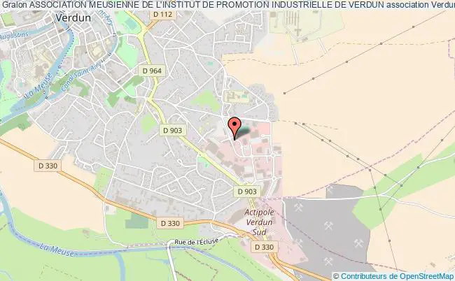 plan association Association Meusienne De L'institut De Promotion Industrielle De Verdun Verdun