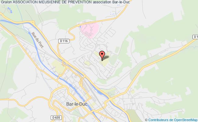 plan association Association Meusienne De Prevention Bar-le-Duc