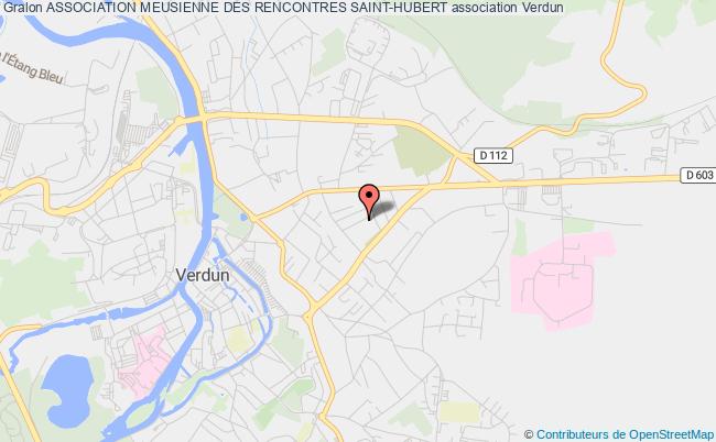 plan association Association Meusienne Des Rencontres Saint-hubert Verdun