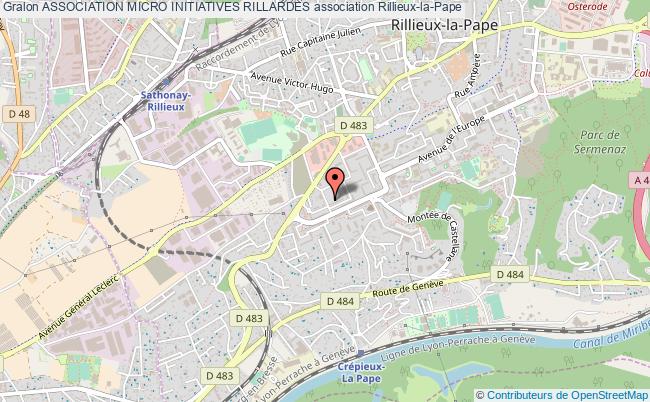 plan association Association Micro Initiatives Rillardes Rillieux-la-Pape