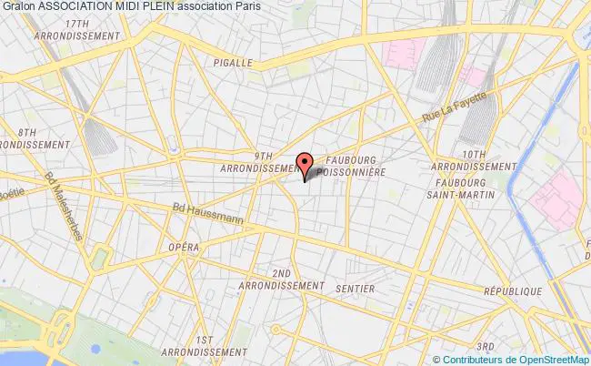 plan association Association Midi Plein Paris