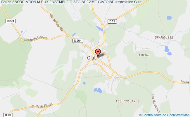 ASSOCIATION MIEUX ENSEMBLE GIATOISE - AME GIATOISE