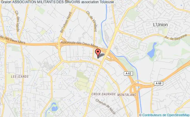 plan association Association Militants Des Savoirs Toulouse