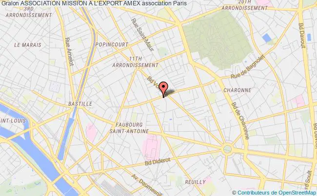 plan association Association Mission A L'export Amex Paris