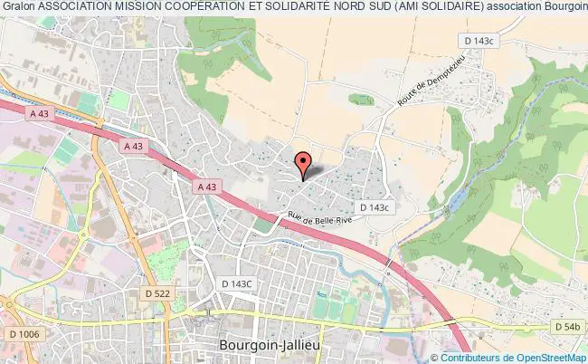 plan association Association Mission CoopÉration Et SolidaritÉ Nord Sud (ami Solidaire) Bourgoin-Jallieu