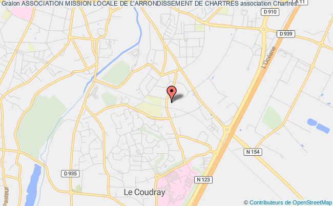 plan association Association Mission Locale De L'arrondissement De Chartres Chartres
