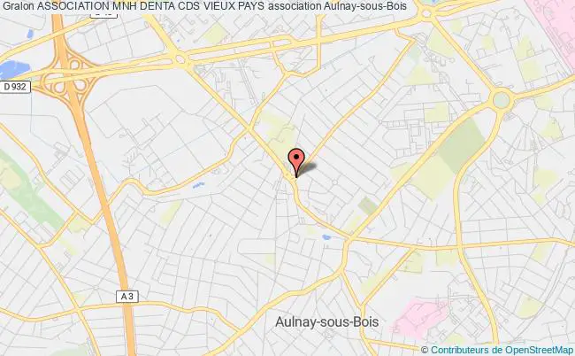 plan association Association Mnh Denta Cds Vieux Pays Aulnay-sous-Bois