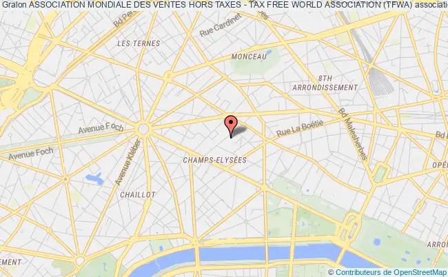 plan association Association Mondiale Des Ventes Hors Taxes - Tax Free World Association (tfwa) Paris