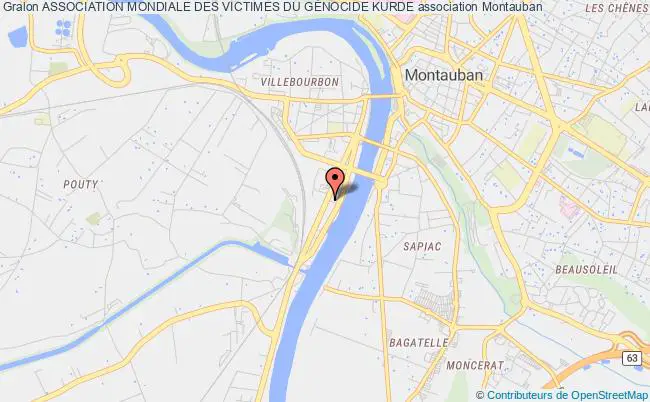 plan association Association Mondiale Des Victimes Du GÉnocide Kurde Montauban