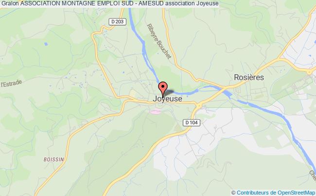 ASSOCIATION MONTAGNE EMPLOI SUD - AMESUD