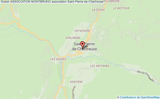 plan association Association Montbruno Saint-Pierre-de-Chartreuse