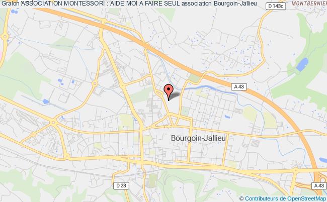 plan association Association Montessori : Aide Moi A Faire Seul Bourgoin-Jallieu