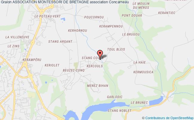 plan association Association Montessori De Bretagne Concarneau