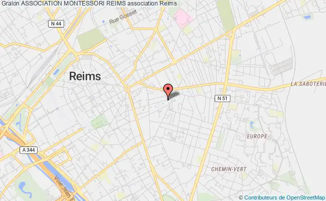plan association Association Montessori Reims Reims