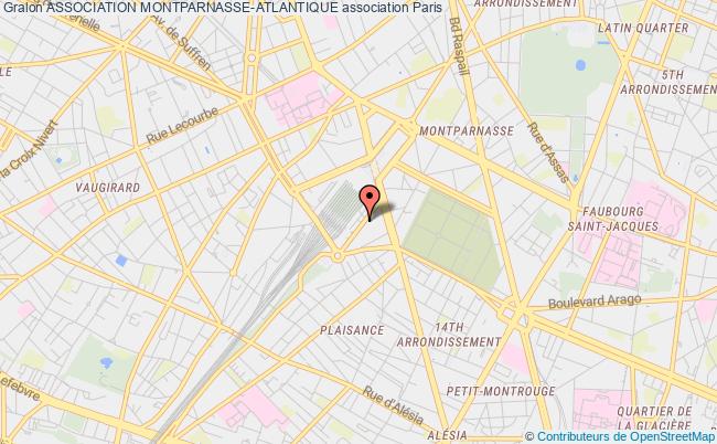 plan association Association Montparnasse-atlantique Paris