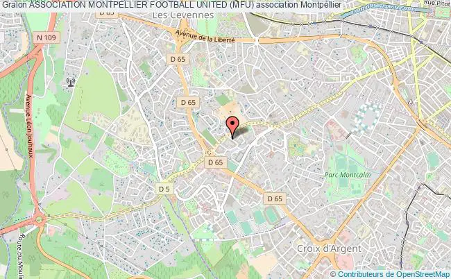 plan association Association Montpellier Football United (mfu) Montpellier
