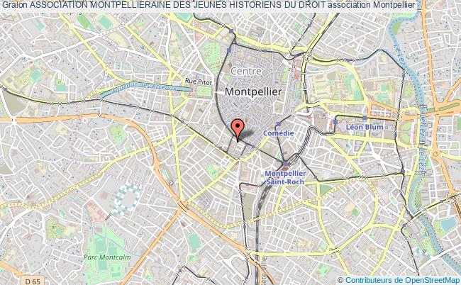 plan association Association Montpellieraine Des Jeunes Historiens Du Droit Montpellier