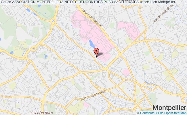 plan association Association Montpellieraine Des Rencontres Pharmaceutiques Montpellier