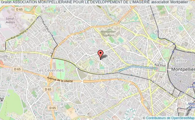plan association Association Montpellieraine Pour Le Developpement De L'imagerie Montpellier