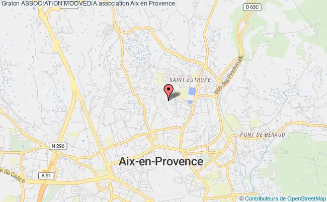 plan association Association Moovedia Aix-en-Provence