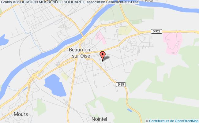 plan association Association Mossendjo Solidarite Beaumont-sur-Oise