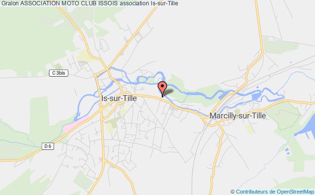 plan association Association Moto Club Issois Is-sur-Tille