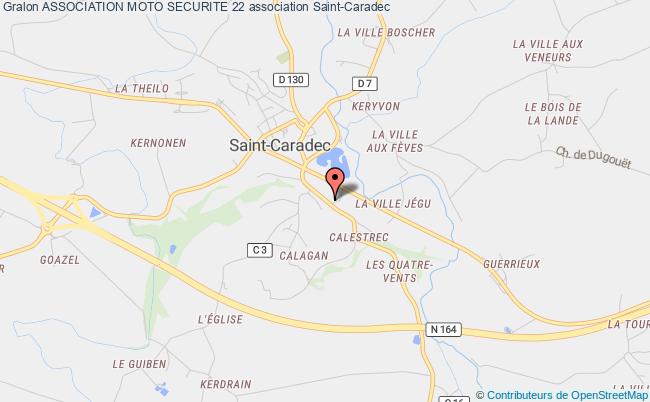 plan association Association Moto Securite 22 Saint-Caradec