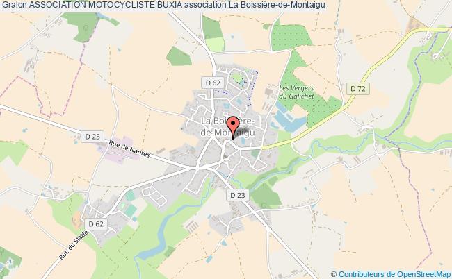 plan association Association Motocycliste Buxia La    Boissière-de-Montaigu