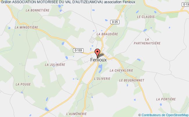 plan association Association Motorisee Du Val D'autize(amova) FENIOUX