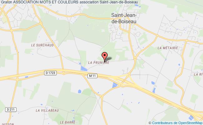 plan association Association Mots Et Couleurs Saint-Jean-de-Boiseau