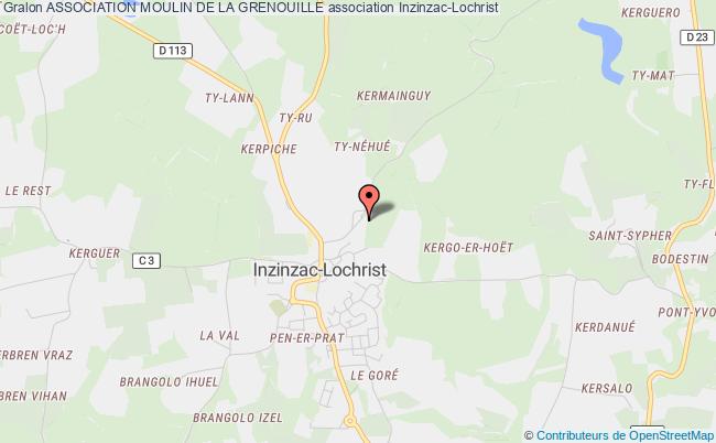plan association Association Moulin De La Grenouille Inzinzac-Lochrist