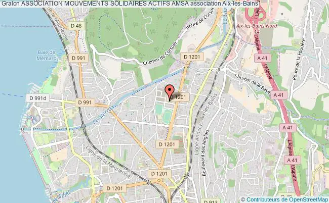 plan association Association Mouvements Solidaires Actifs Amsa Aix-les-Bains