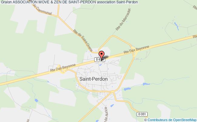 plan association Association Move & Zen De Saint-perdon Saint-Perdon
