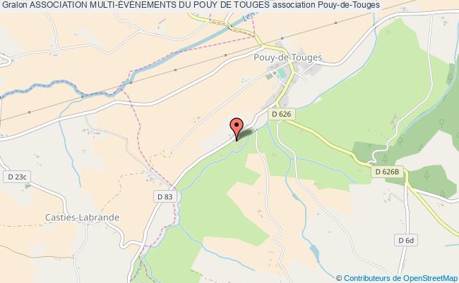 ASSOCIATION MULTI-ÉVÈNEMENTS DU POUY DE TOUGES