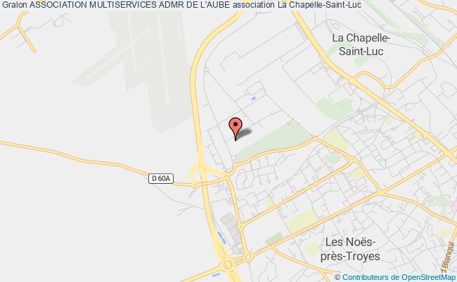 plan association Association Multiservices Admr De L'aube La    Chapelle-Saint-Luc