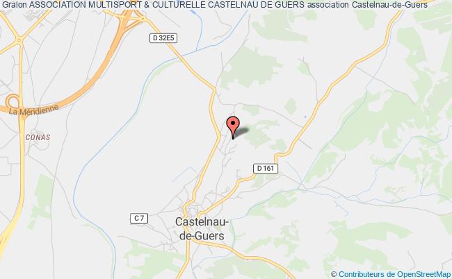 plan association Association Multisport & Culturelle Castelnau De Guers Castelnau-de-Guers
