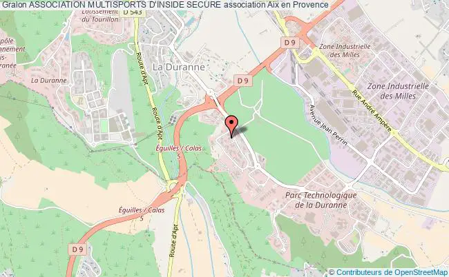 plan association Association Multisports D'inside Secure Aix-en-Provence
