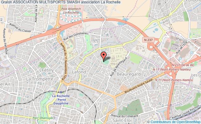 plan association Association Multisports Smash La Rochelle