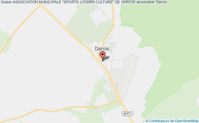 plan association Association Municipale "sports Loisirs Culture" De Darois Darois
